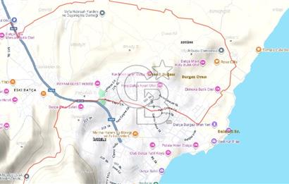 Muğla, Datça'da 627 m2 Satılık Arsa