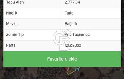 Durusnbey osbye 10 dk mesafede duz yatirimlik firsat arazi