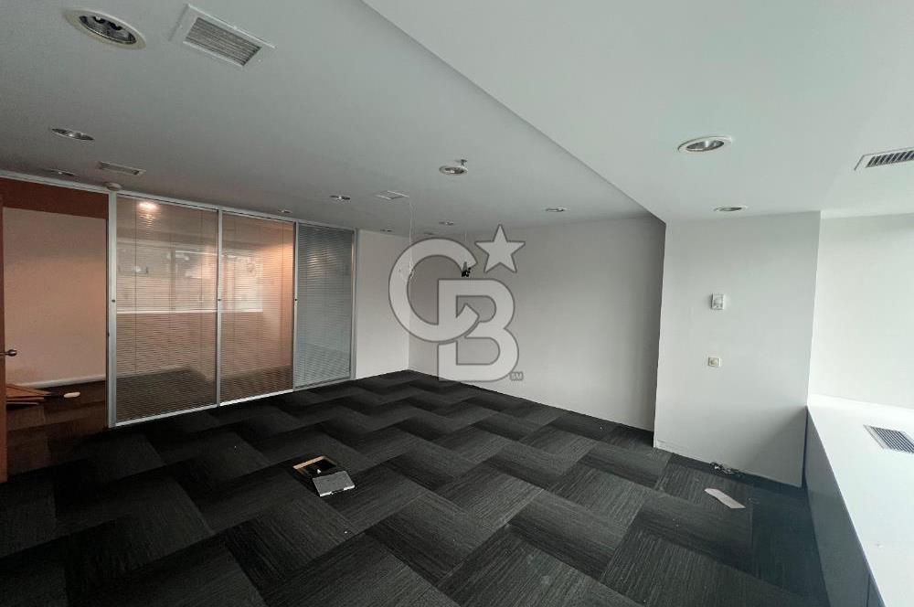 MASLAK POLARİS PLAZA MERKEZİ KONUM MASRAFSIZ 250 M2 KİRALIK OFİS