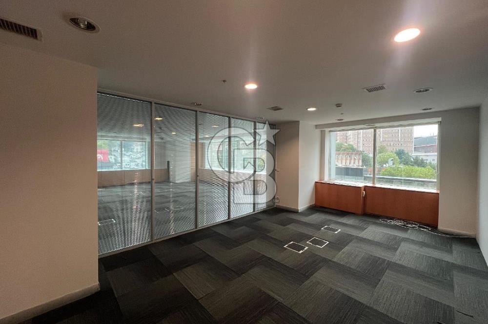 MASLAK POLARİS PLAZA MERKEZİ KONUM MASRAFSIZ 250 M2 KİRALIK OFİS