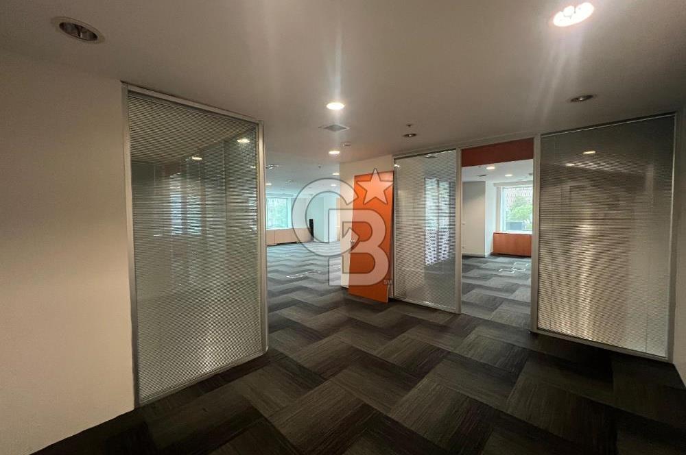 MASLAK POLARİS PLAZA MERKEZİ KONUM MASRAFSIZ 250 M2 KİRALIK OFİS