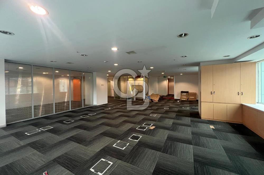 MASLAK POLARİS PLAZA MERKEZİ KONUM MASRAFSIZ 250 M2 KİRALIK OFİS