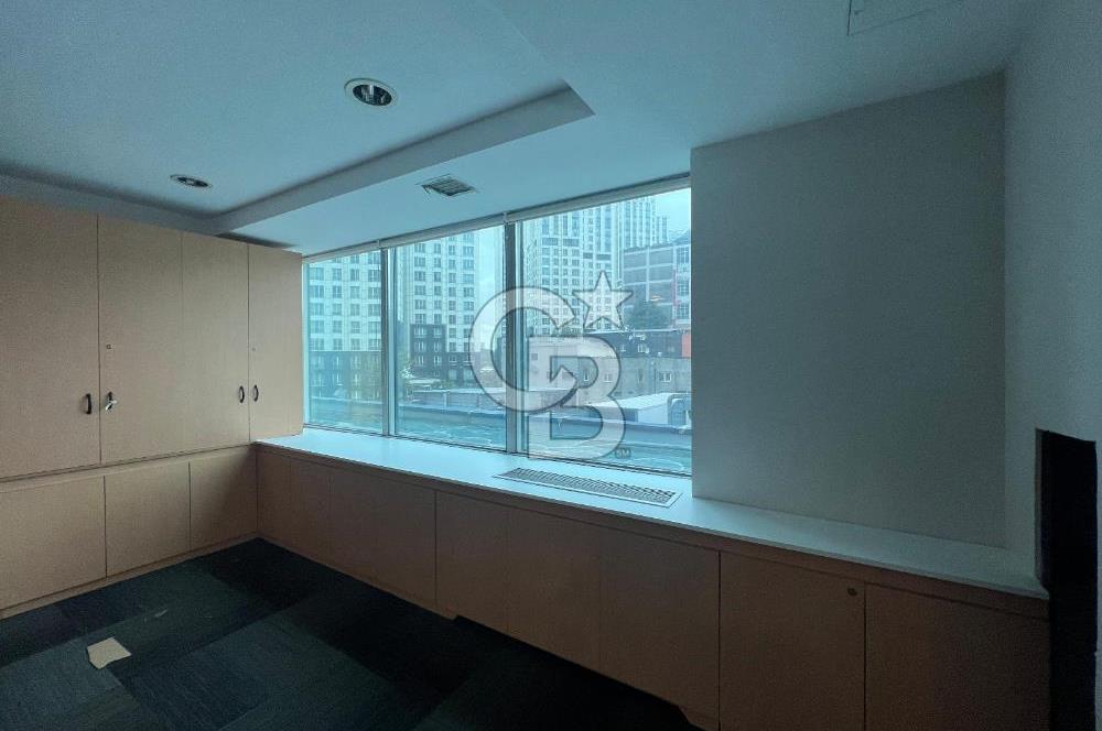 MASLAK POLARİS PLAZA MERKEZİ KONUM MASRAFSIZ 250 M2 KİRALIK OFİS