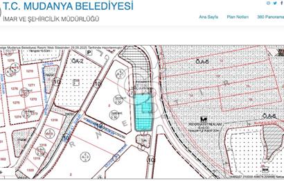 MUDANYA MÜRSEL TİCARİ İMARLI 1876 M2 SATILIK ARSA