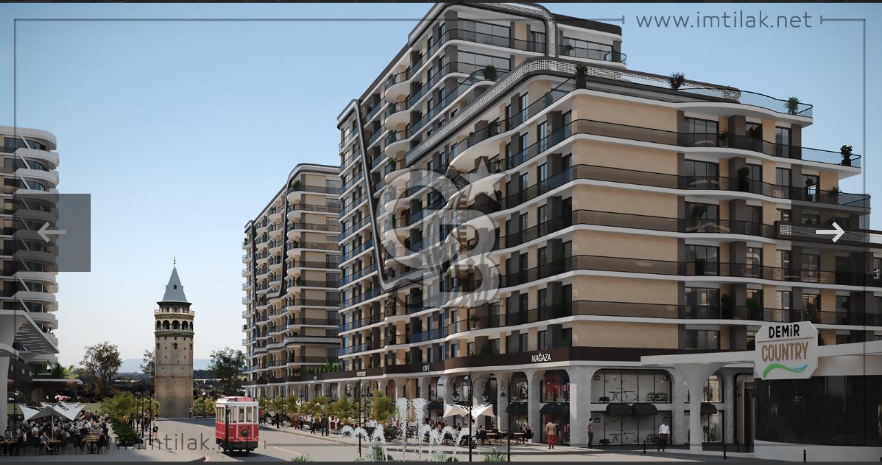 DEMİR COUNTRY'DE 3+1 EŞYALI SATILIK DAİRE