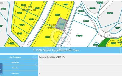 CB ENOY'dan Karamürsel Pazarköy'de 495m2 İmarlı Arsa