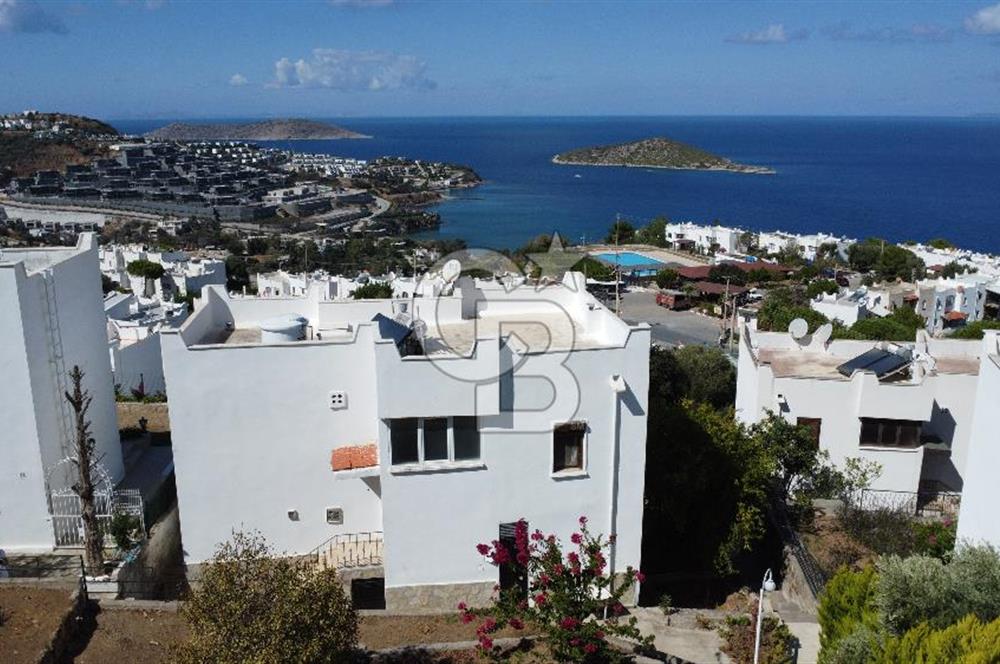Gümüşlük Gümüşkaya'da Tam Müstakil Deniz Manzaralı Villa