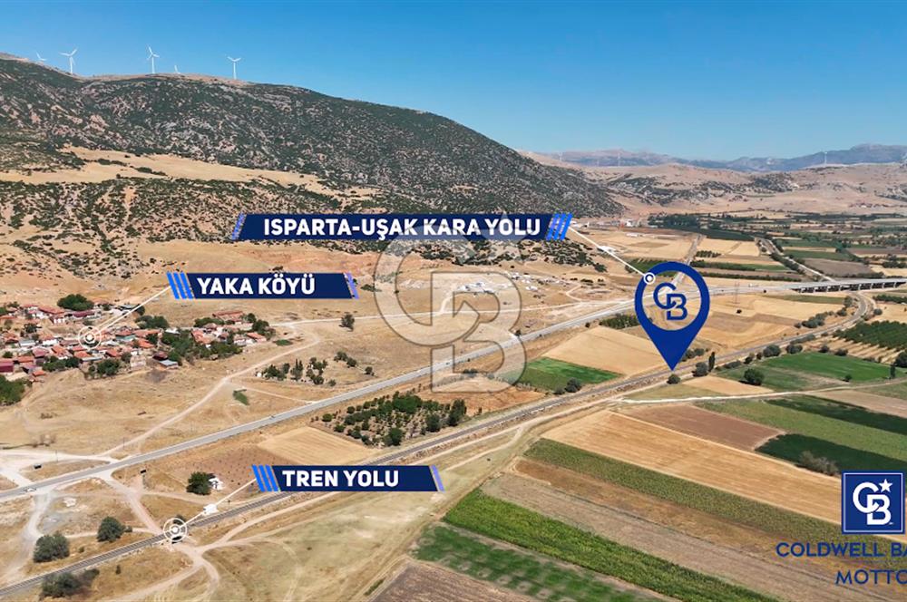 Dinar Yaka Köyü Yatırıma Uygun Satılık Tarla 1475 m²