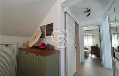 Palamutbükü Mertur Sitesi’nde Denize Yakın Yenilenmiş 2+1 Bahçe Katı Daire