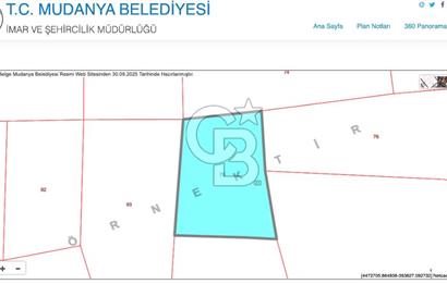 MUDANYA HALİLBEY MAHALLESİ SATILIK 3189 M2 ARAZİ