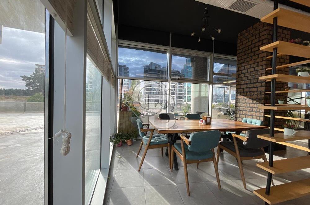 ÇUKURAMBAR PARAGONTOWERDA GENİŞ TERASLI DEVREN KİRALIK RESTORAN