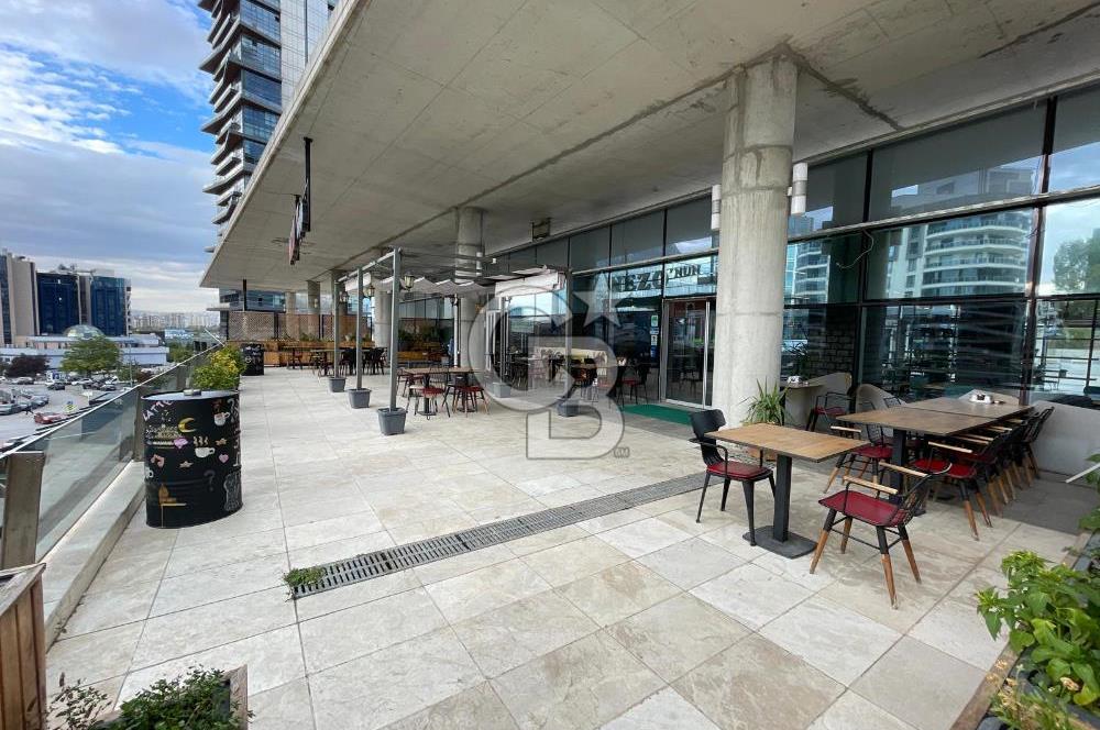 ÇUKURAMBAR PARAGONTOWERDA GENİŞ TERASLI DEVREN KİRALIK RESTORAN