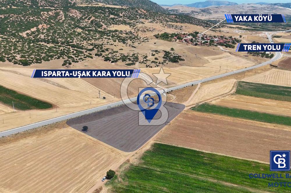 Dinar Yaka Köyü Yatırıma Uygun Satılık Tarla 8109 m²