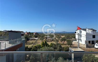 ÇANAKKALE GEYİKLİ'DE DENİZ MANZARALI, BAHÇELİ KİRALIK VİLLA!