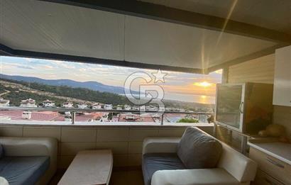 Akbükte Eşsiz Deniz Manzaralı,Bahçeli,Özel Havuzlu Satılık villa