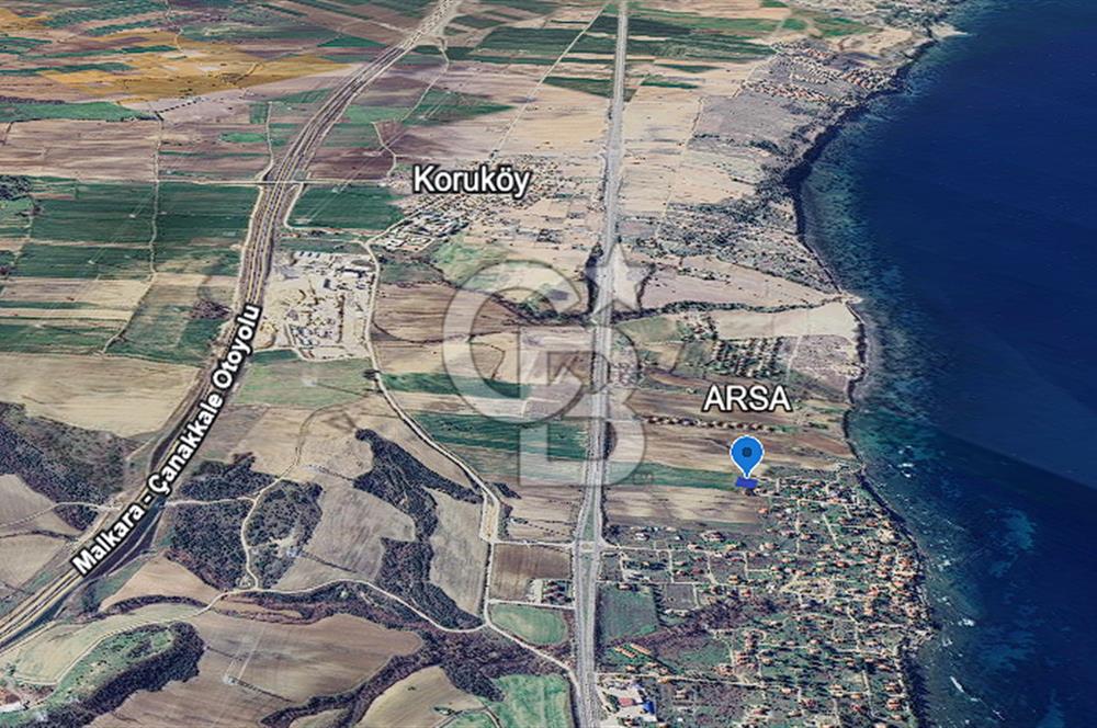 KORUKÖY / GELİBOLU'DA DENİZE YAKIN VİLLA İMARLI ARSA