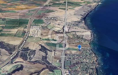 KORUKÖY / GELİBOLU'DA DENİZE YAKIN VİLLA İMARLI ARSA