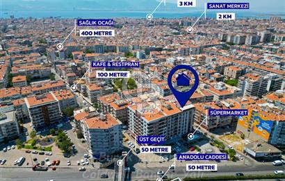 Anadolu Cad. Üzerinde 3 Odalı Kiralık 135 m2 Köşe Konut