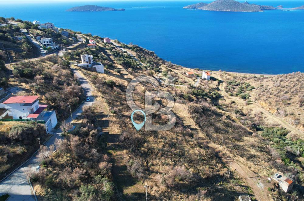 DİKİLİ ÇANDARLI 1/2 HİSSE VİLLA İMARLI ARSA