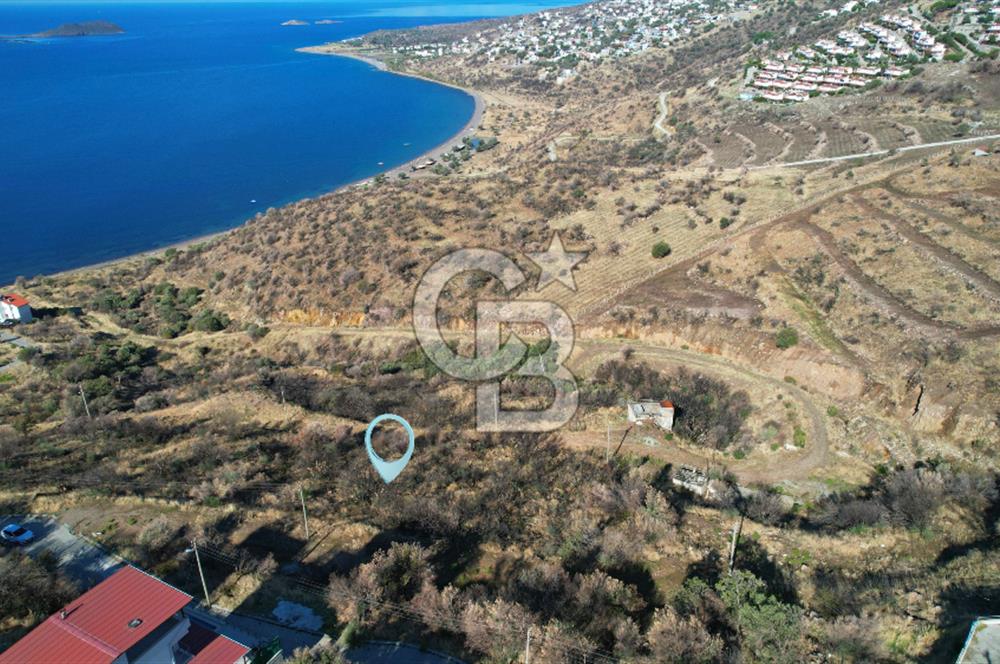 DİKİLİ ÇANDARLI 1/2 HİSSE VİLLA İMARLI ARSA