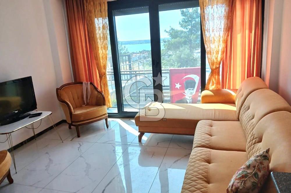Modern Tasarım:Akbükte Lüks 3+1 Eşyalı Kiralık Dubleks Villa