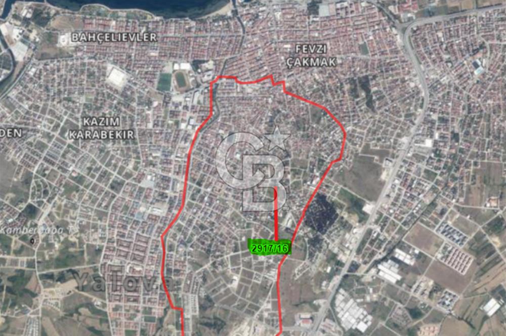 YALOVA BAĞLARBAŞI MAH. MUHTEŞEM KONUM DA SATILIK ARSA !!!