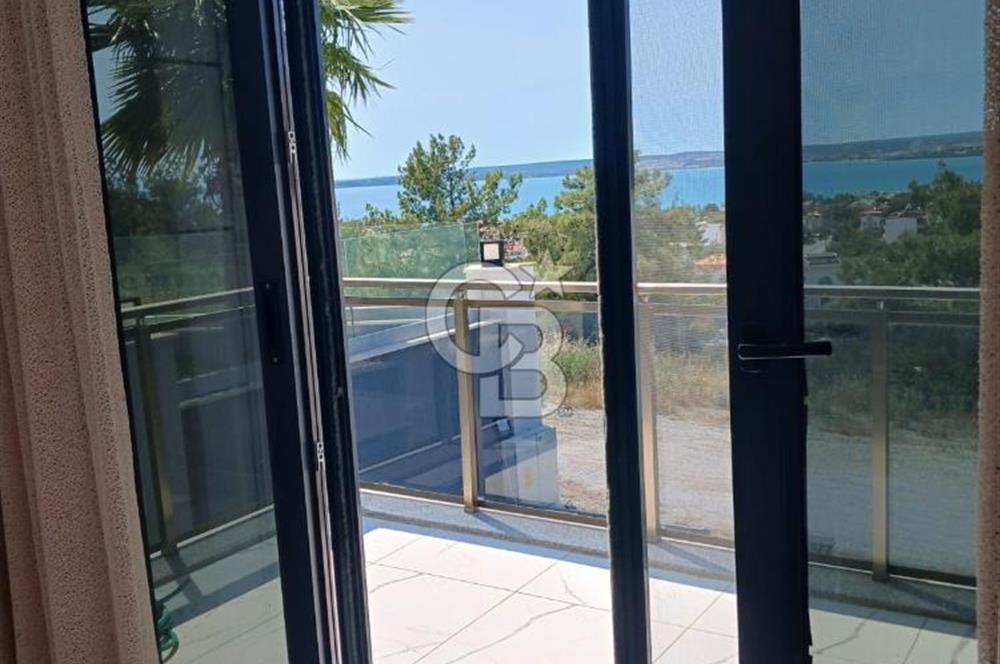 Modern Tasarım:Akbükte Lüks 3+1 Eşyalı Kiralık Dubleks Villa