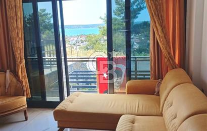 Modern Tasarım:Akbükte Lüks 3+1 Eşyalı Kiralık Dubleks Villa