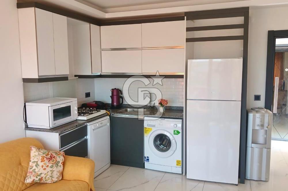 Modern Tasarım:Akbükte Lüks 3+1 Eşyalı Kiralık Dubleks Villa