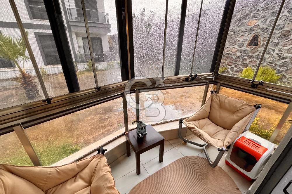 İzmir Çandarlı Arcava Homes Sitesi 2+1 Bahçe Katı Satılık Daire