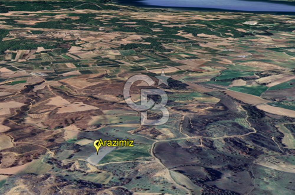 ÇANAKKALE MERKEZ AŞAĞIOKÇULAR'DA SATILIK 7650 M2 MÜSTAKİL ARAZİ