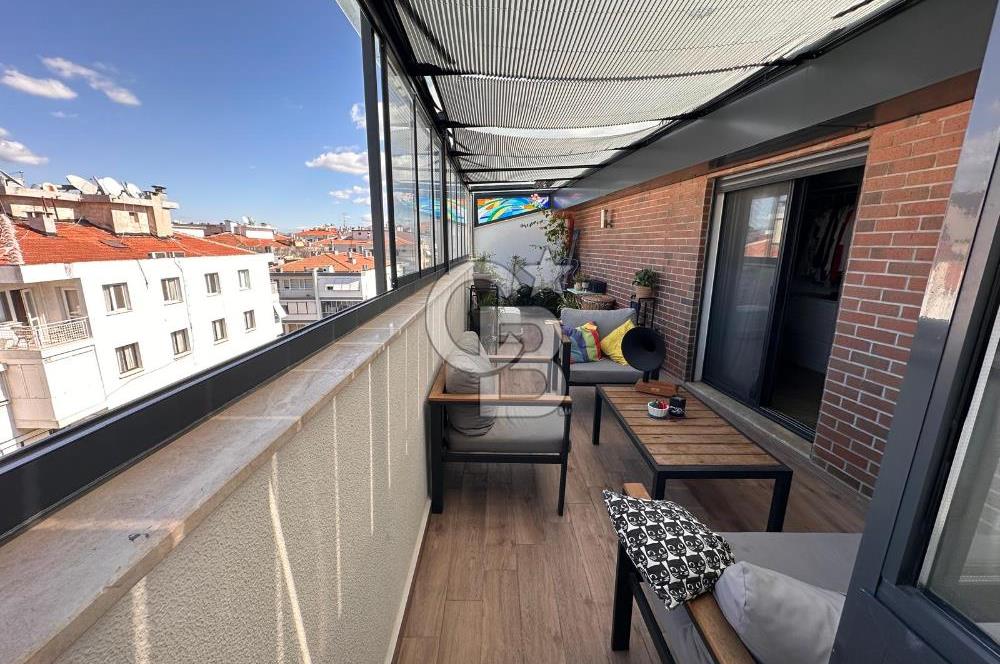 Bostanlı'nın Kalbinde Yeni Binada Kiralık 4+1 Çatı Dubleks