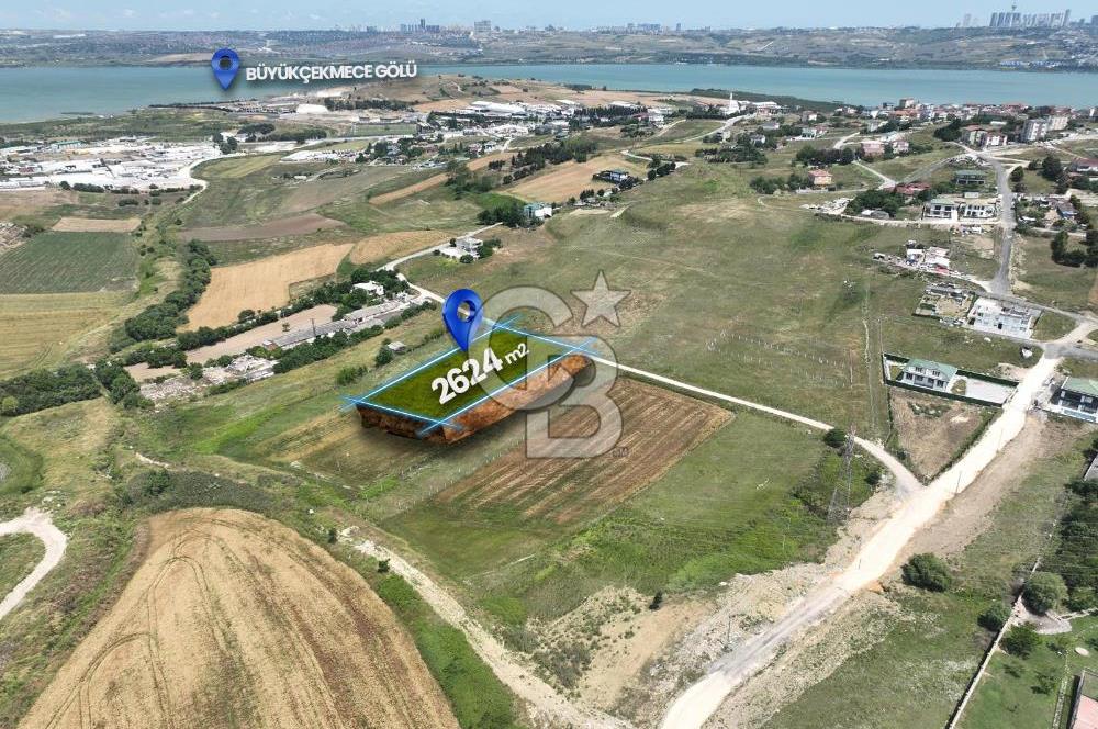 SATILIK BÜYÜKÇEKMECE'DE 2624M² TEK TAPU İMARLI İFRAZLI ARSA
