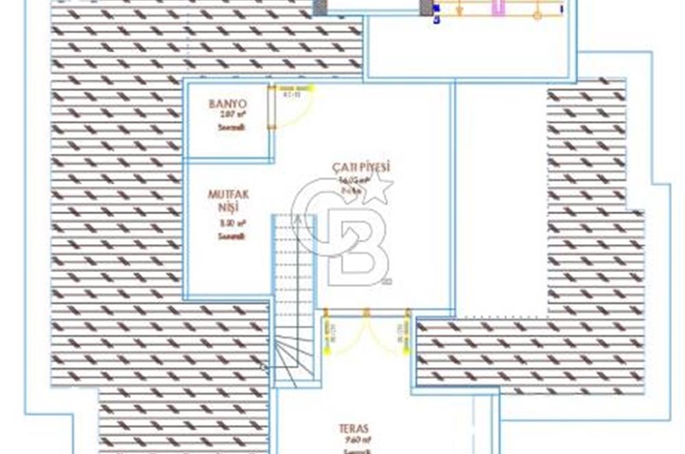 Kartal cevizlide projeden satılık dubleks 