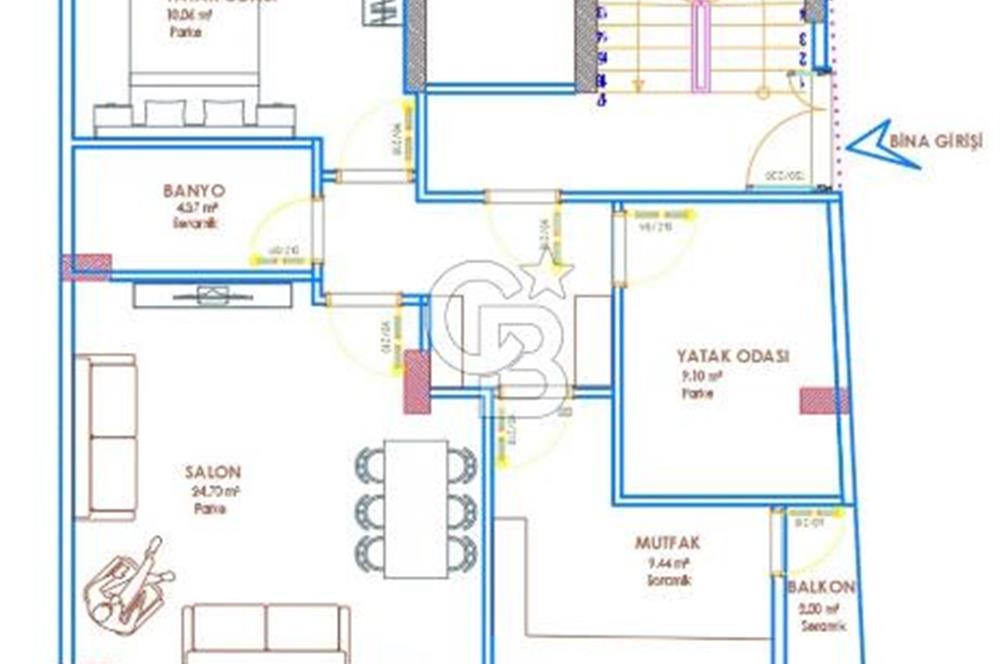 Kartal cevizlide projeden satılık dubleks 