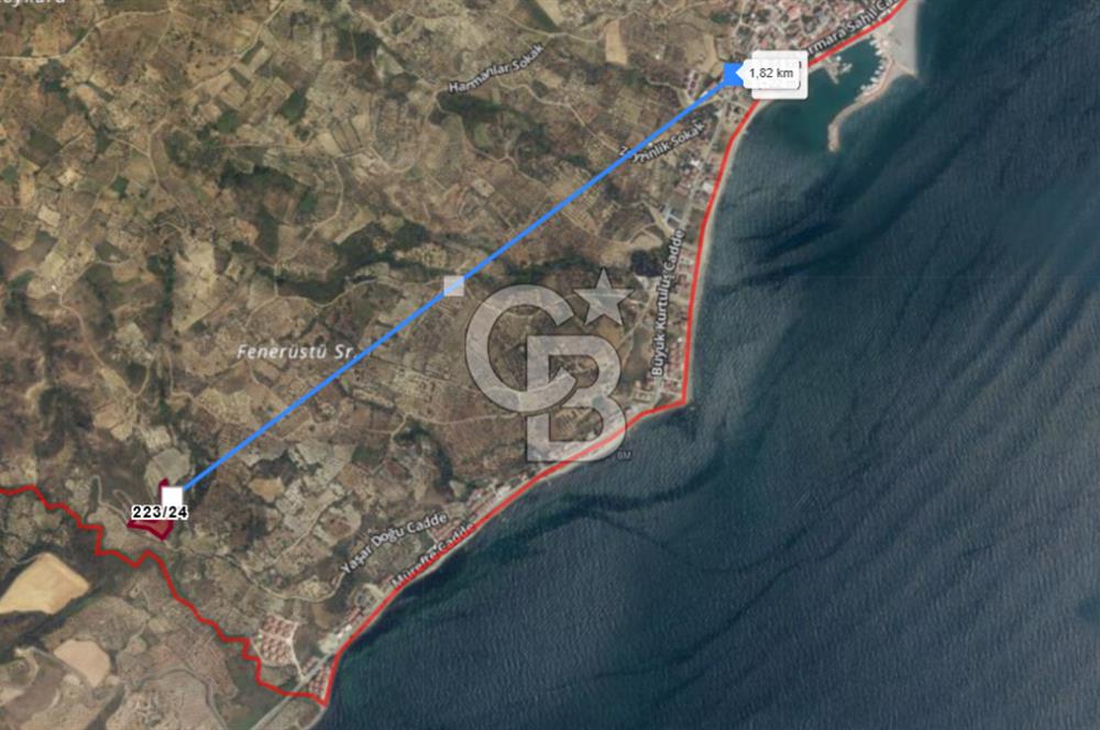 Tekirdağ Şarköy Hoşköy’de İmara 60 m Yatırımlık Arsa