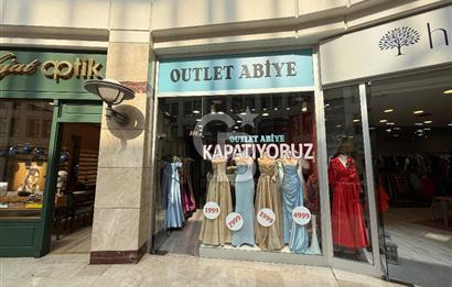 KARUM’DA İÇERİDEKİ ÜRÜN FİYATINA DEVREN KİRALIK ABİYE MAĞAZASI