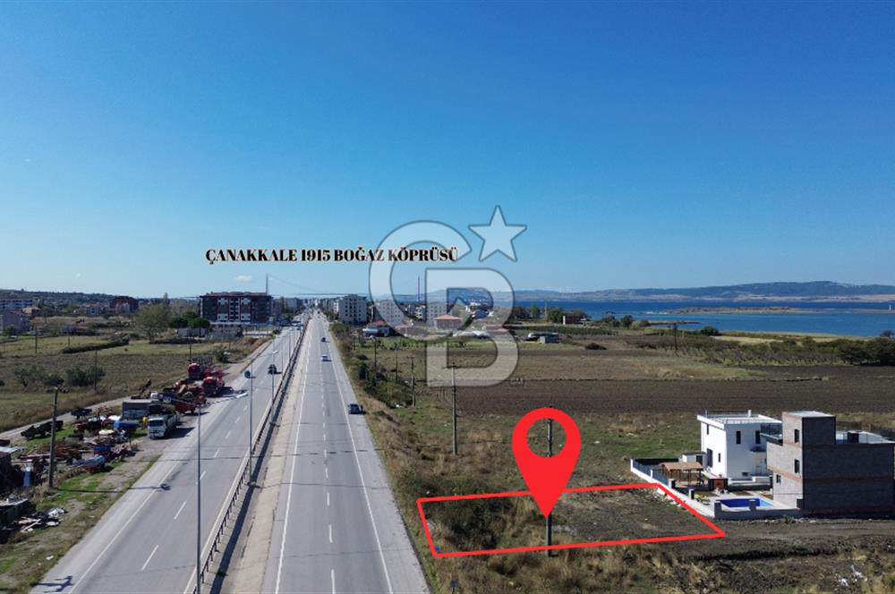 LAPSEKİ ÇARDAK’TA ANAYOL ÜZERİNDE SATILIK ARSA