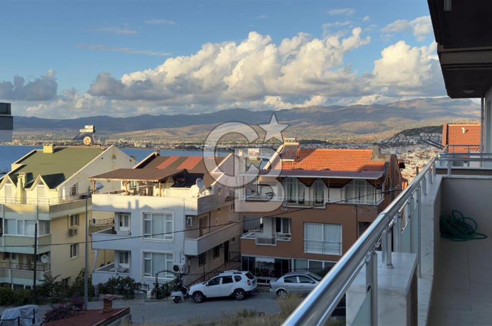 CB.Route'dan Yakamoz Mevkiinde Satılık Deniz Manzaralı 2+1 Daire