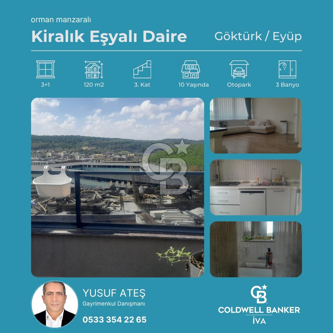 Kiralık Eşyalı Dubleks Daire Göktürk Kemeroğlu Loca 15 Apartmanı