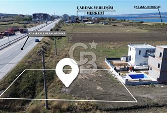 LAPSEKİ ÇARDAK’TA ANAYOL ÜZERİNDE SATILIK ARSA