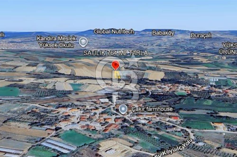 KOCAELİ KANDIRA SÜLLÜ'DE İMAR'A ÇOK YAKIN SATILIK 764 M2 TARLA