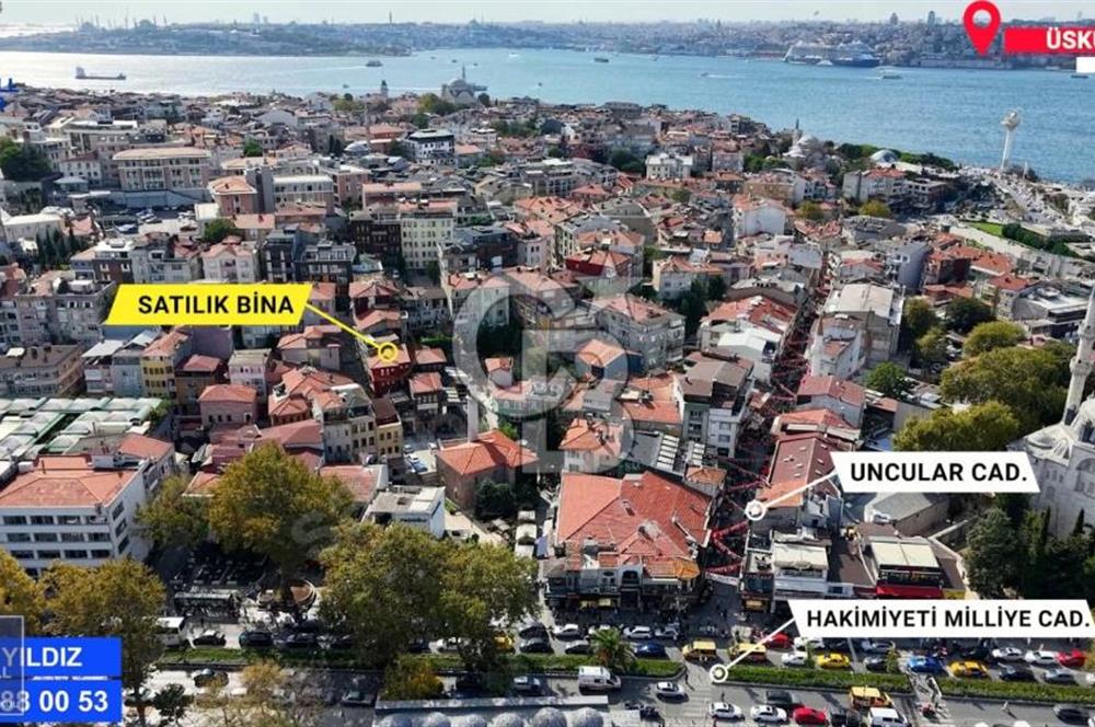 Üsküdar merkezde satılık dükkan ve bina. takasa açık.