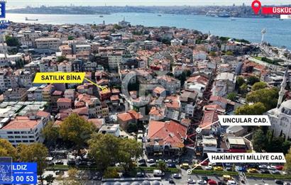 Üsküdar merkezde satılık dükkan ve bina. takasa açık.