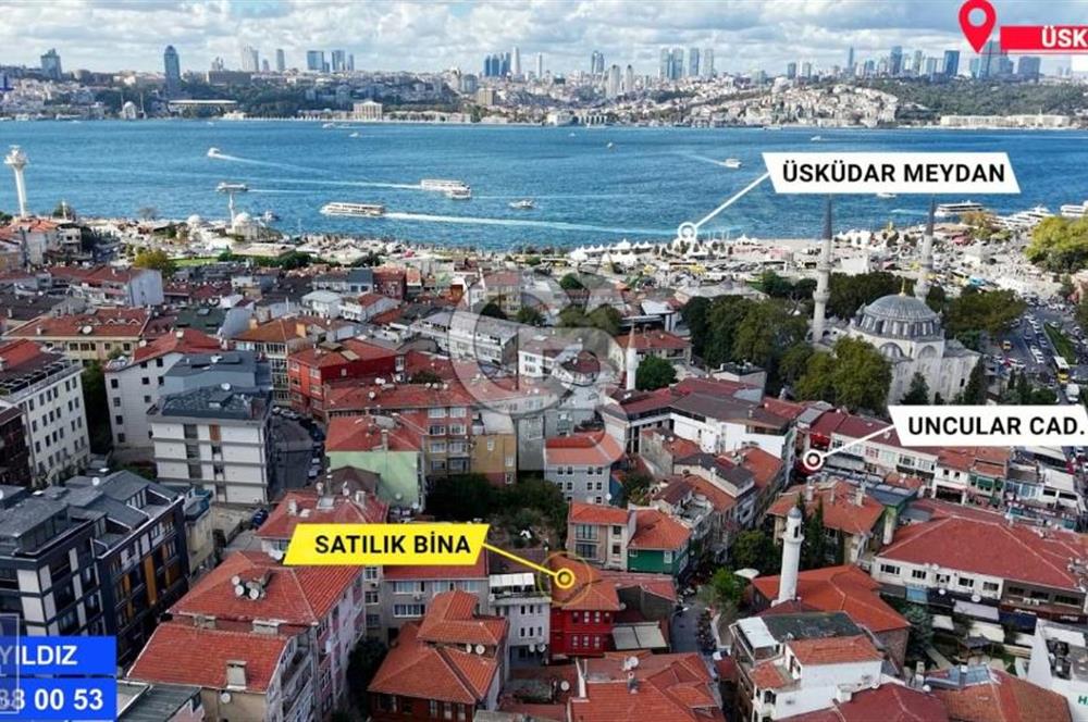 Üsküdar merkezde satılık dükkan ve bina. takasa açık.