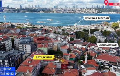 Üsküdar merkezde satılık dükkan ve bina. takasa açık.