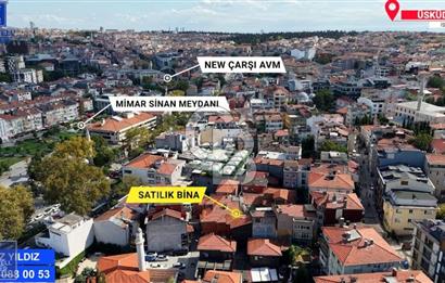 Üsküdar merkezde satılık dükkan ve bina. takasa açık.