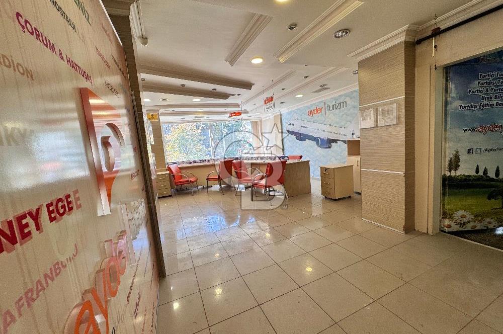 KIZILAY İZMİR CADDESİNDE SATILIK 125M2 DAİRE & OFİS
