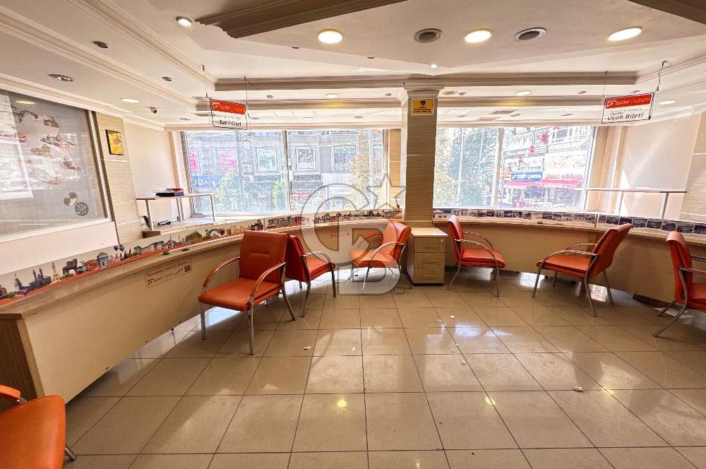 KIZILAY İZMİR CADDESİNDE SATILIK 125M2 DAİRE & OFİS