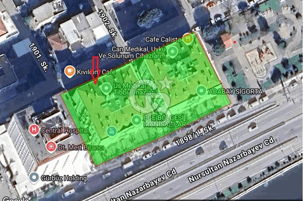 Bayraklı Central Hospital Yanında 36 m2 Fırsat Dükkân